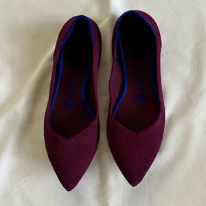 Rothy's The Point Cabernet flats